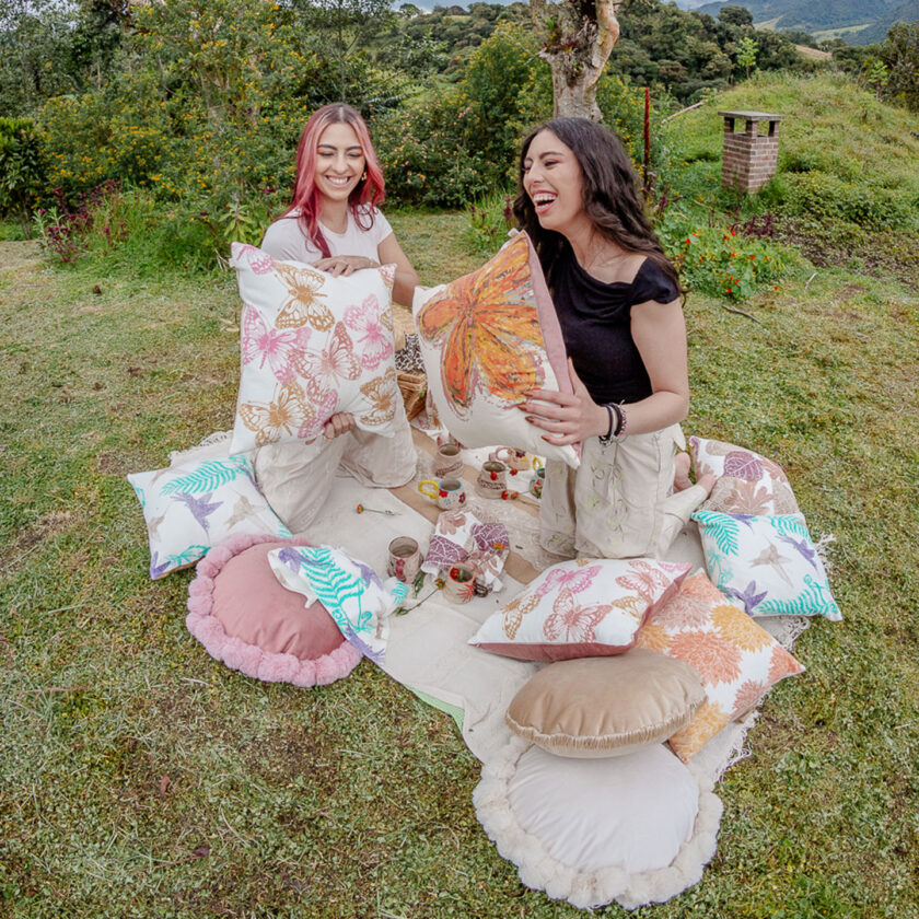 Cojines Mariposas del Bosque