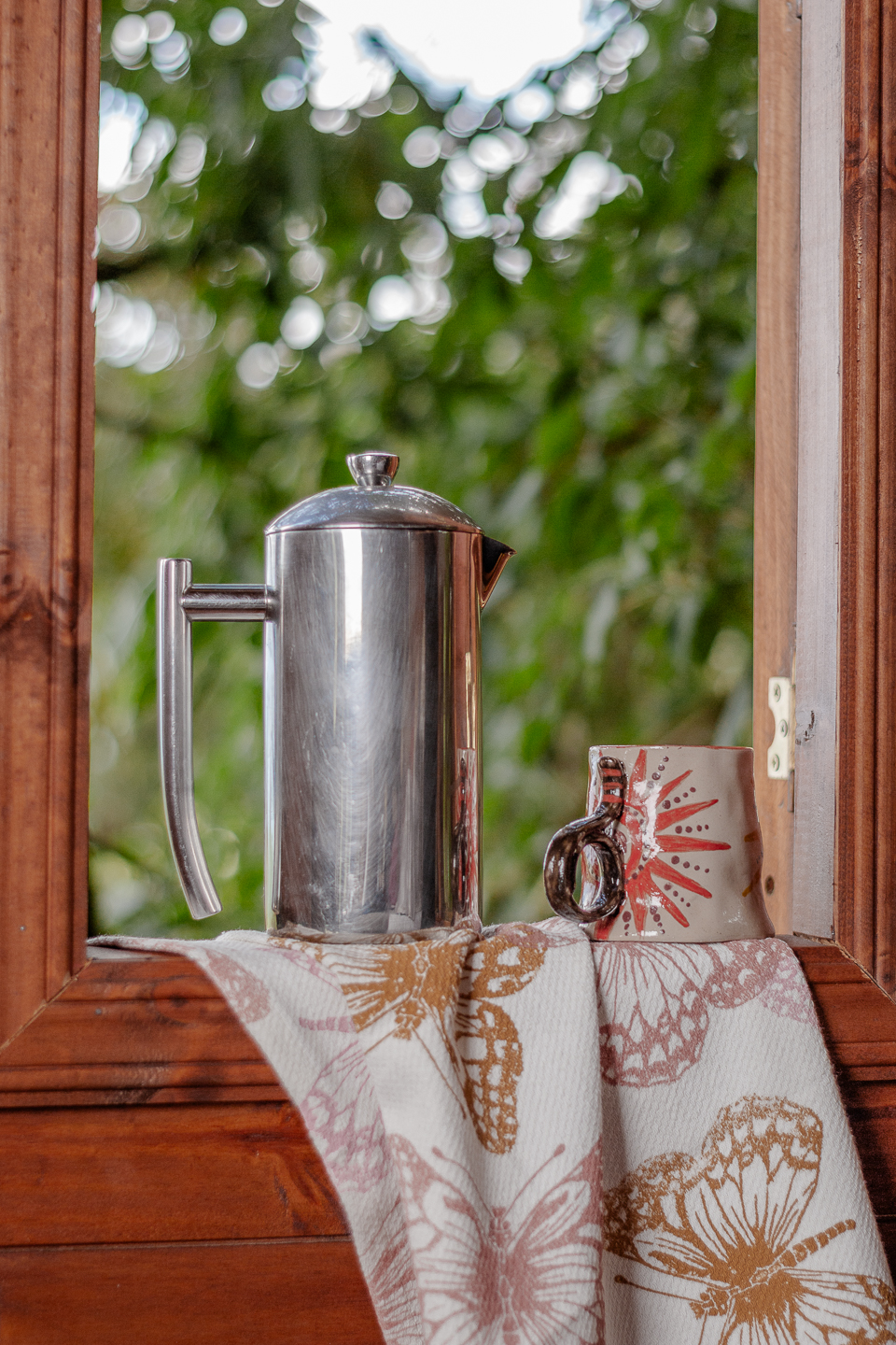 Paño de Algodón Mariposas del Bosque