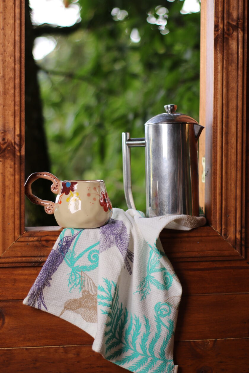 Paño de Algodón Colibríes Encantados